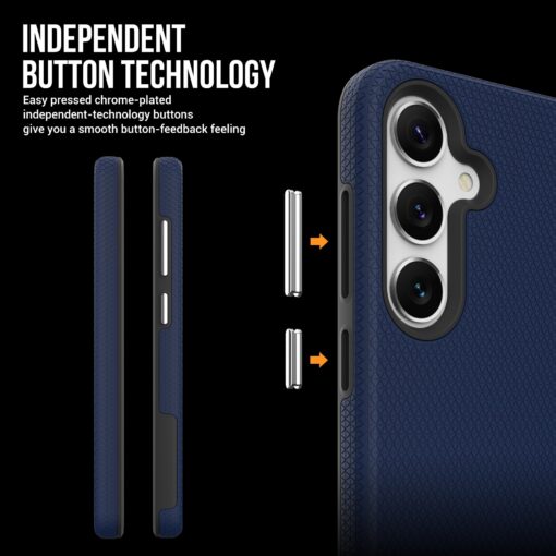 Telefoniümbris Perfectionists Triangle Case Samsung A266 A26 5G tumesinine - Image 4