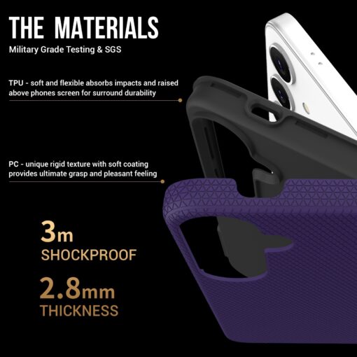 Telefoniümbris Perfectionists Triangle Case Samsung A266 A26 5G lilla - Image 3
