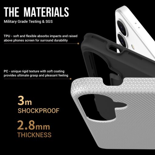Telefoniümbris Perfectionists Triangle Case Samsung G991 S21 5G hõbedane - Image 3