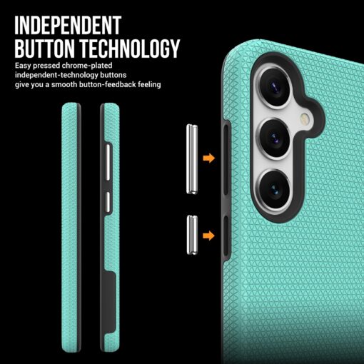 Telefoniümbris Perfectionists Triangle Case Samsung S721 S24 FE roheline - Image 4