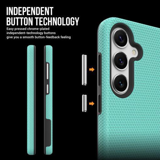 Telefoniümbris Perfectionists Triangle Case Samsung S926 S24 Plus/S936 S25 Plus roheline - Image 4