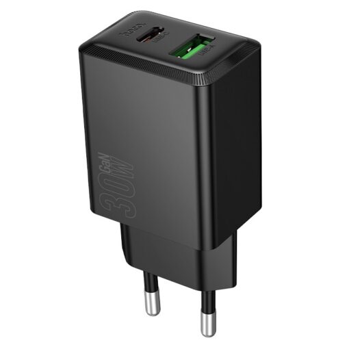 Laadija Hoco N71 30W GaN USB-C/USB-A must - Image 3