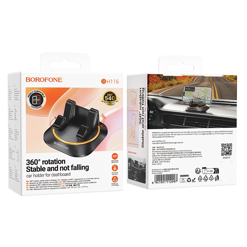 Auto telefonihoidik Borofone BH116 (dashboard) must - Image 5