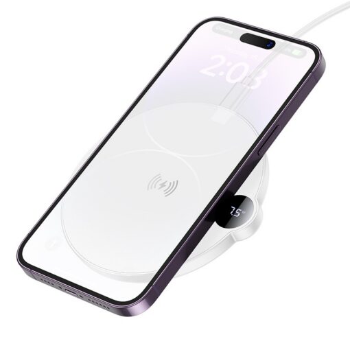 Juhtmeta laadija Borofone BQ39 15W valge - Image 2