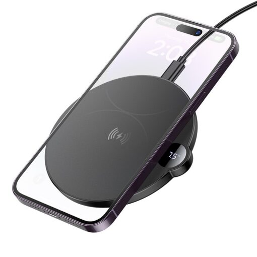 Juhtmeta laadija Borofone BQ39 15W must - Image 2