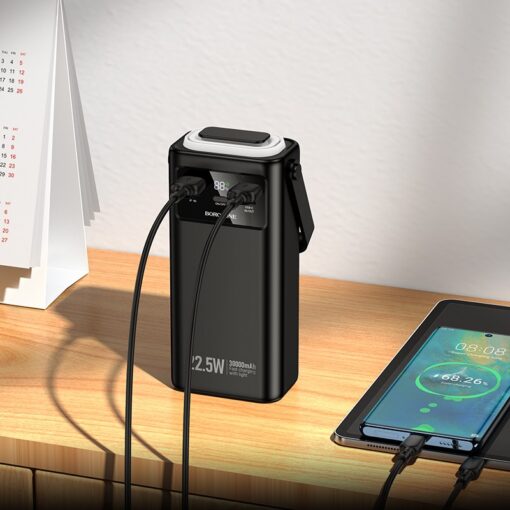 Väline aku Power Bank Borofone BJ65 22.5W 30000mAh must - Image 4