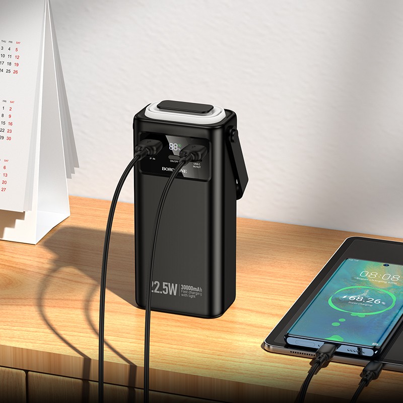 Väline aku Power Bank Borofone BJ65 22.5W 30000mAh must - Image 4