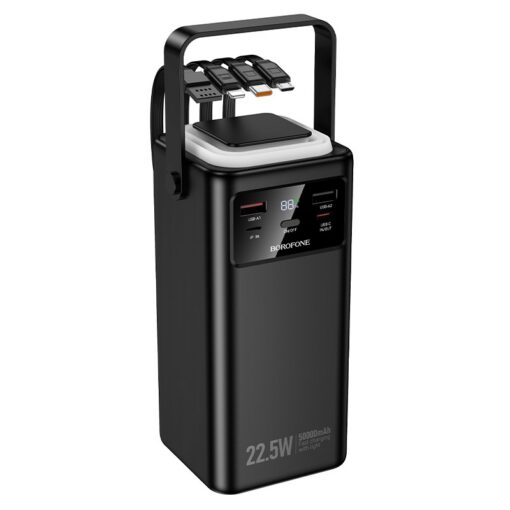 Väline aku Power Bank Borofone BJ65A 22.5W 50000mAh must - Image 2