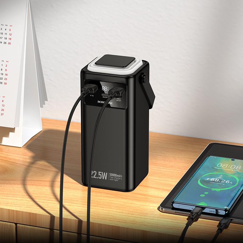 Väline aku Power Bank Borofone BJ65A 22.5W 50000mAh must - Image 4