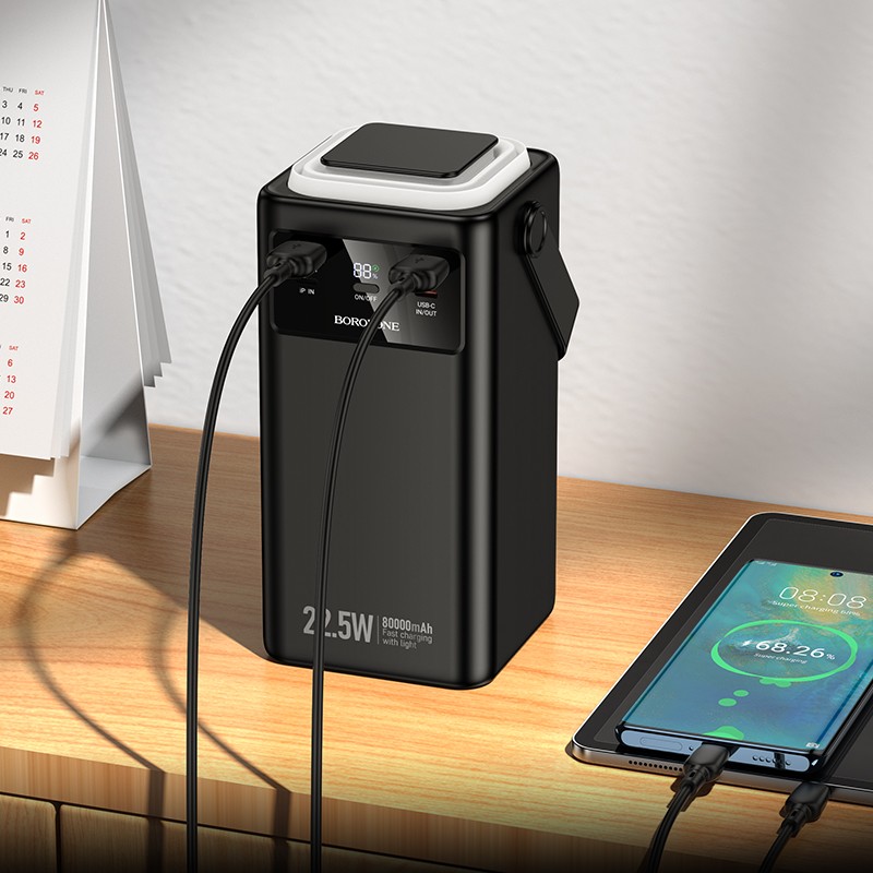 Väline aku Power Bank Borofone BJ65B 22.5W 80000mAh must - Image 4