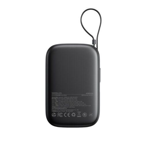 Väline aku Power Bank Joyroom JR-PBF17 22.5W with USB-C cable 10000mAh must - Image 2