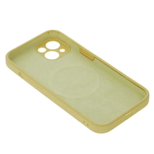 Mag Invisible case for iPhone 13 Pro Max 6,7" pastel yellow - Image 4