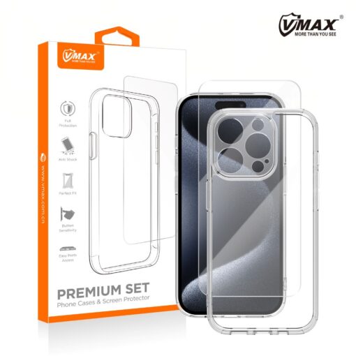 Vmax set Mag case + glass 2,5D premium for iPhone 16 Pro Max 6,9" - Image 2