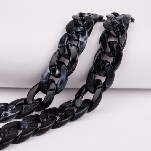 Phone chain long mottled black - Image 5