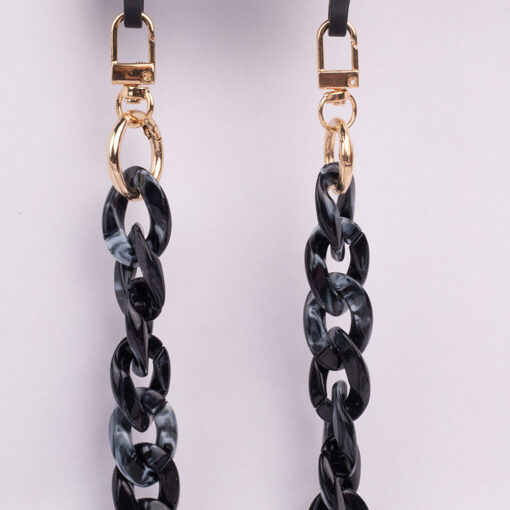 Phone chain long mottled black - Image 6