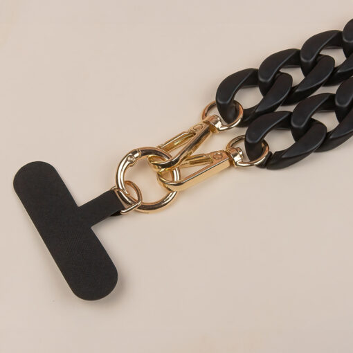 Phone chain long matte black - Image 7