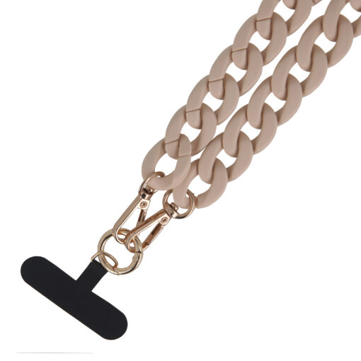 Phone chain long matte nude - Image 2