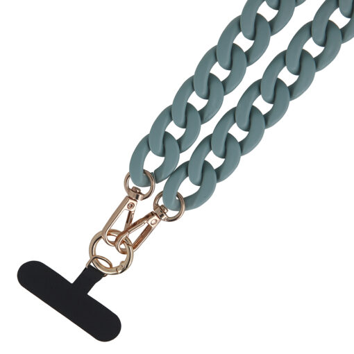 Phone chain long matte mint green - Image 2