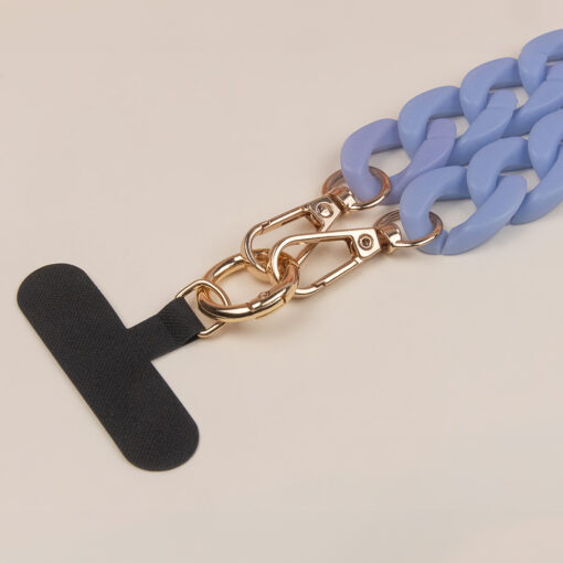 Phone chain long matte light blue - Image 6