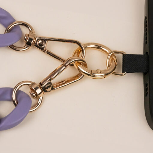 Phone chain long matte pink - Image 9