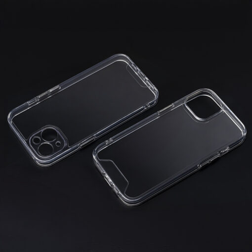 Hybrid Crystal case for iPhone 14 6,1" transparent big hole - Image 6