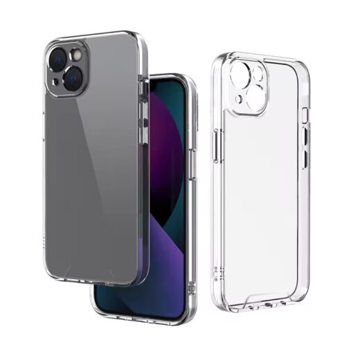 Hybrid Crystal case for iPhone 16 6,1" transparent