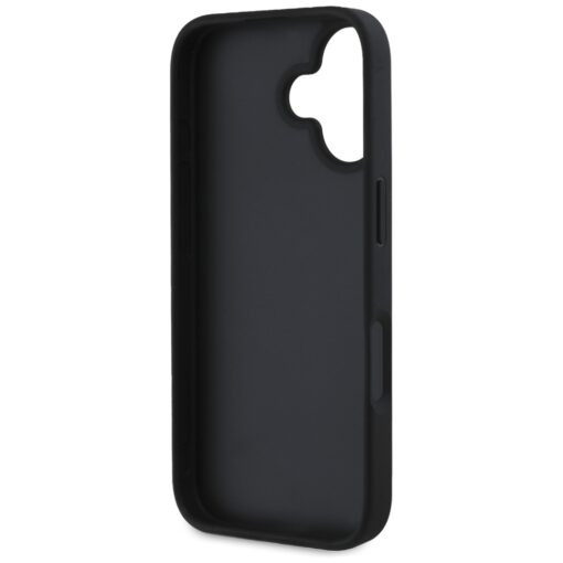 Guess Hardcase PU Grained Big 4G and Classic Logo Case for iPhone 16 6,1" Black - Image 7