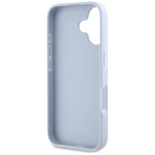 Guess Hardcase PU Grained Big 4G and Classic Logo Case for iPhone 16 6,1" Blue - Image 7