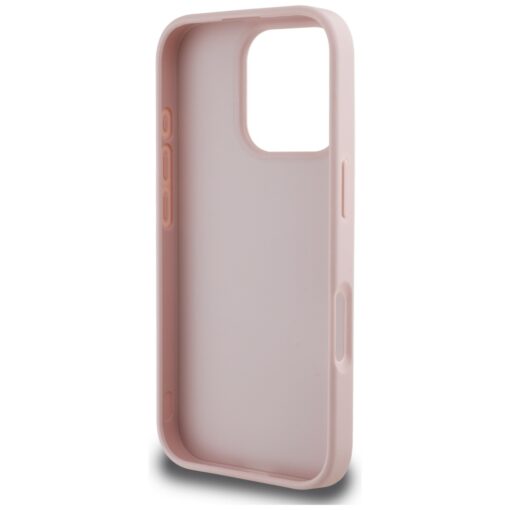 Guess Hardcase PU Grained Big 4G and Classic Logo Case for iPhone 16 Pro Max 6,9" Pink - Image 7