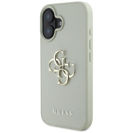 Guess Hardcase PU Grained Big 4G and Classic Logo Case for iPhone 16 6,1" Green - Image 2