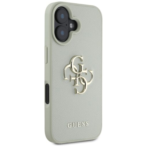 Guess Hardcase PU Grained Big 4G and Classic Logo Case for iPhone 16 6,1" Green - Image 4