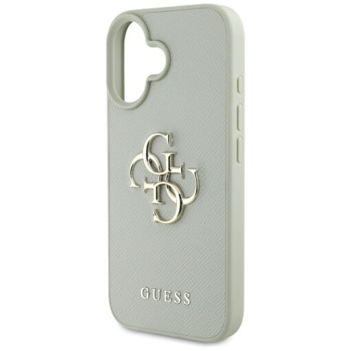 Guess Hardcase PU Grained Big 4G and Classic Logo Case for iPhone 16 6,1" Green - Image 6