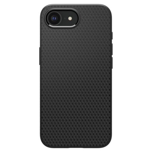 Spigen Liquid Air case for iPhone 16E Matte Black - Image 2