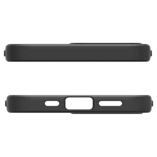 Spigen Liquid Air case for iPhone 16E Matte Black - Image 5