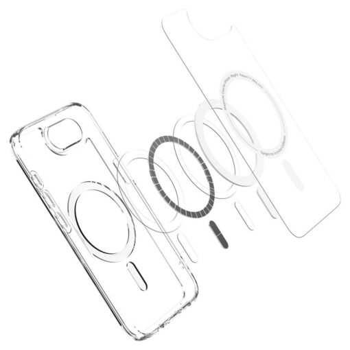 Spigen Ultra Hybrid Mag MagSafe Case for iPhone 16E White - Image 9