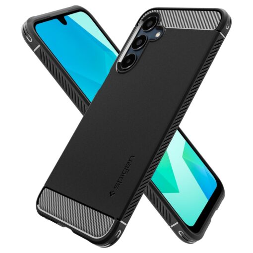 Spigen Rugged Armor Case for Samsung Galaxy A16 4G / 5G Matte Black - Image 7