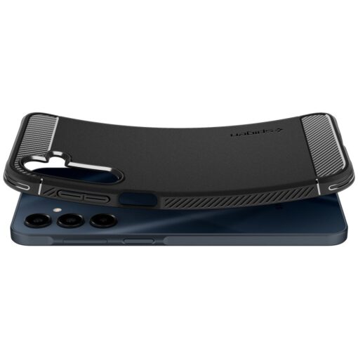 Spigen Rugged Armor Case for Samsung Galaxy A16 4G / 5G Matte Black - Image 10