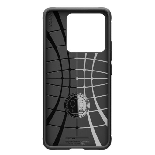Spigen Rugged Armor case for Xiaomi 14T Pro Matte Black - Image 4