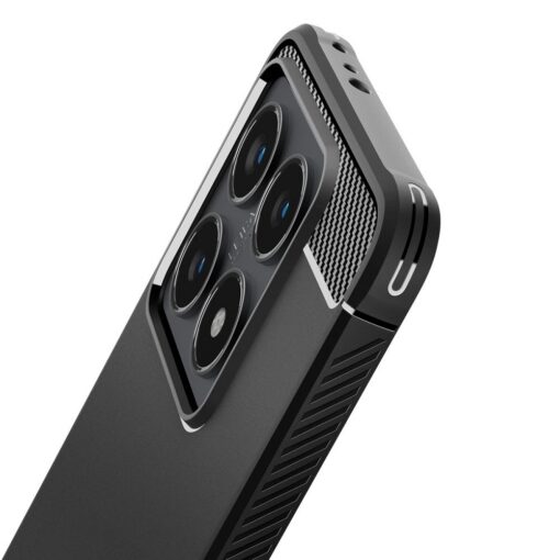 Spigen Rugged Armor case for Xiaomi 14T Pro Matte Black - Image 8