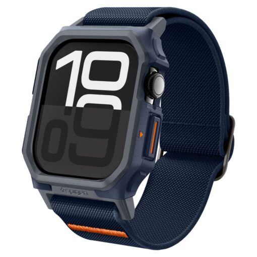 Spigen Lite Fit "Pro" Case for Apple Watch 10 (46mm) Navy Blue