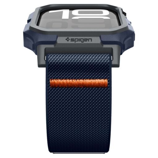 Spigen Lite Fit "Pro" Case for Apple Watch 10 (46mm) Navy Blue - Image 4