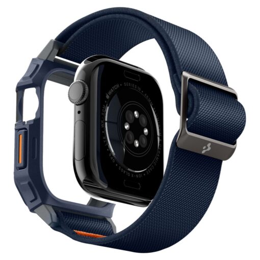 Spigen Lite Fit "Pro" Case for Apple Watch 10 (46mm) Navy Blue - Image 8
