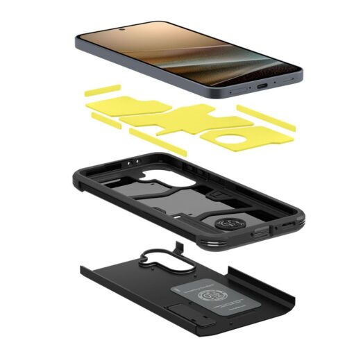 Spigen Tough Armor Case for Samsung Galaxy A36 5G Black - Image 7