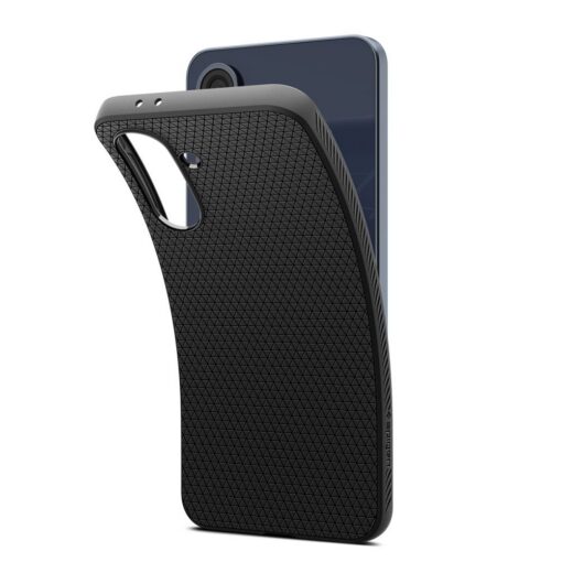 Spigen Liquid Air case for Samsung Galaxy A36 5G Matte Black - Image 7