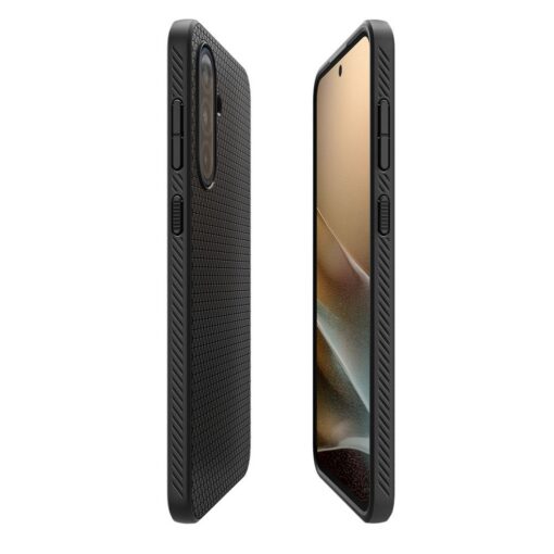 Spigen Liquid Air case for Samsung Galaxy A36 5G Matte Black - Image 8