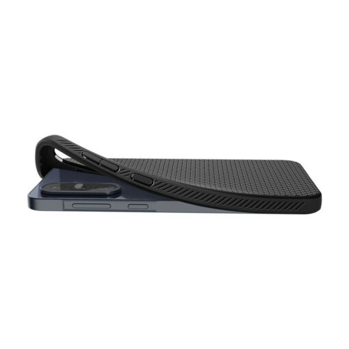 Spigen Liquid Air case for Samsung Galaxy A36 5G Matte Black - Image 10