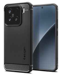 Spigen Rugged Armor Case for Xiaomi 15 Matte Black