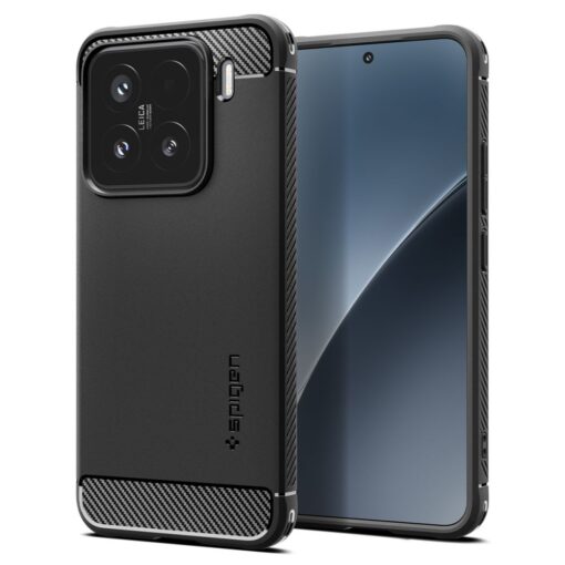 Spigen Rugged Armor Case for Xiaomi 15 Matte Black