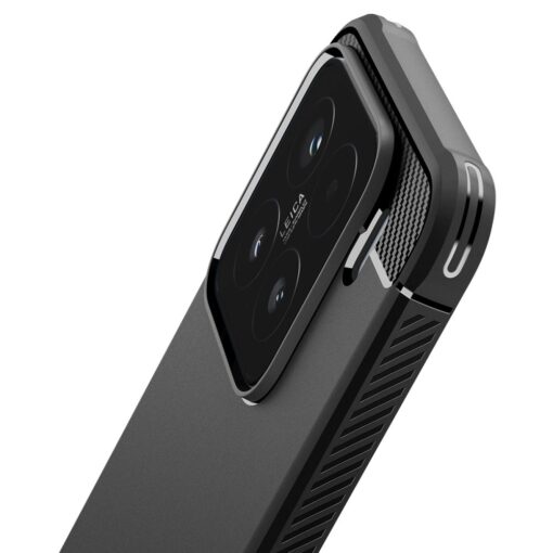 Spigen Rugged Armor Case for Xiaomi 15 Matte Black - Image 9