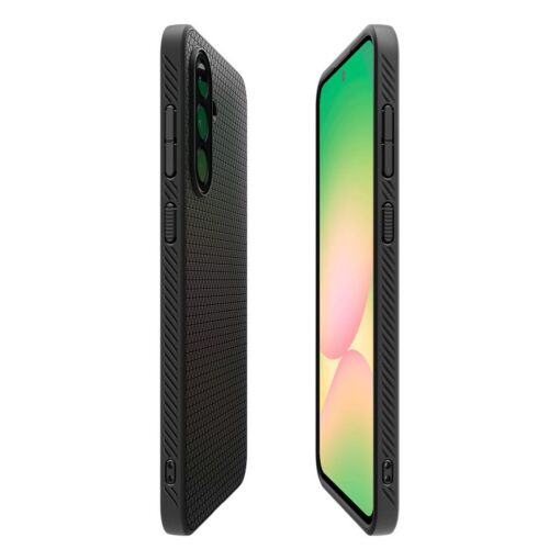 Spigen Liquid Air case for Samsung Galaxy A56 5G Matte Black - Image 8